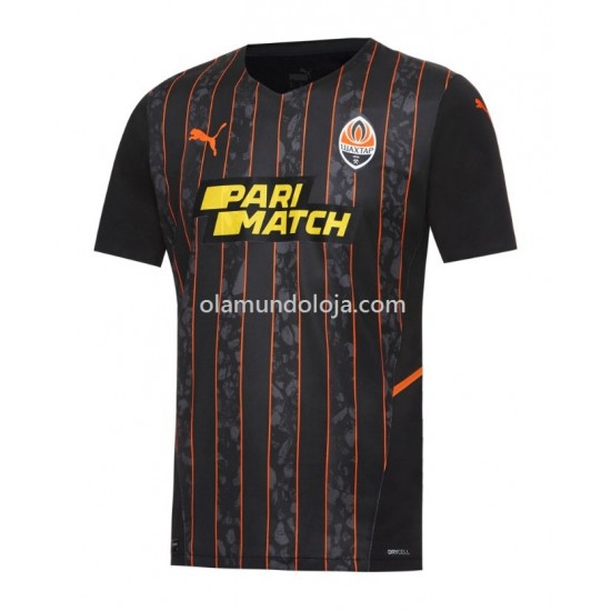 Camisola Shakhtar Donetsk Equipamento Segundo 2021-2022 Manga Corta